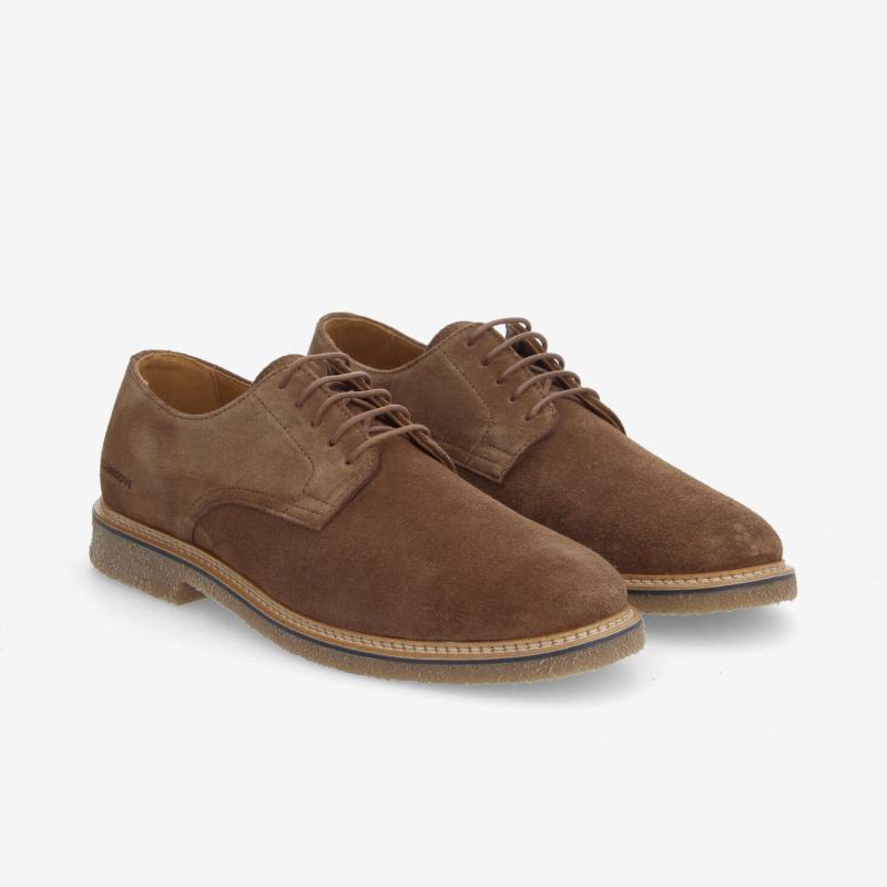 DUBLIN DERBY M - SUEDE - MARRON